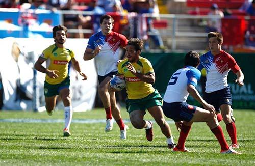A Seleção Brasileira Masculina de Rugby Sevens disputou entre os dias 13 e 15 de fevereiro mais uma etapa da Série Mundial de Sevens 2014/15 / Foto: World Rugby/Divulgação A Seleção Brasileira Masculina de Rugby Sevens disputou entre os dias 13 e 15 de fevereiro mais uma etapa da Série Mundial de Sevens 2014/15 / Foto: World Rugby/Divulgação